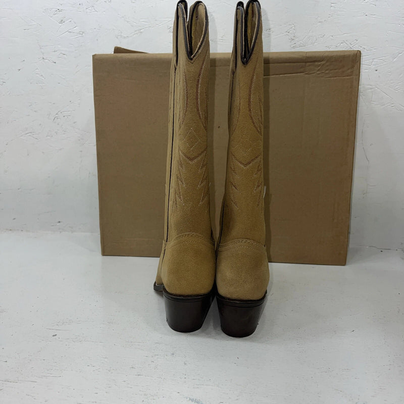 New Women’s Brown Texas Brand Cowboy Boots. S4906 5.5 5 1/2 M. 20-49