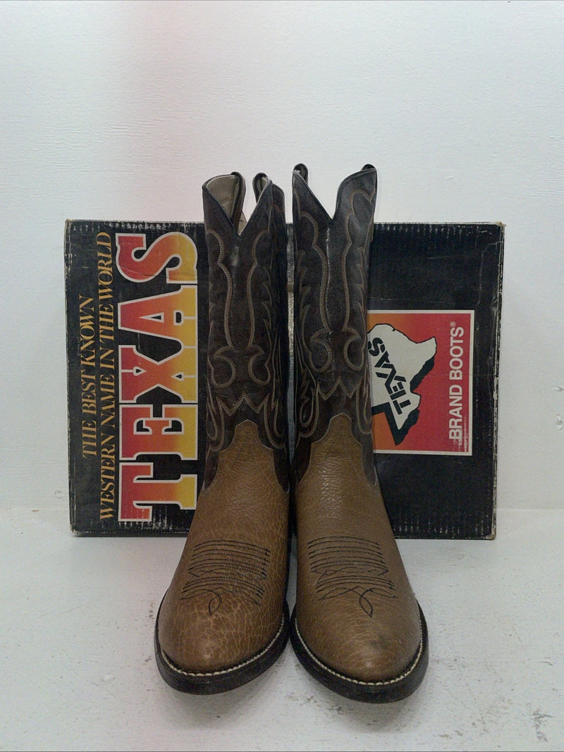 Me Women’s Brown Texas Brand Cowboy Boots. 6121 13 D. 8-64￼