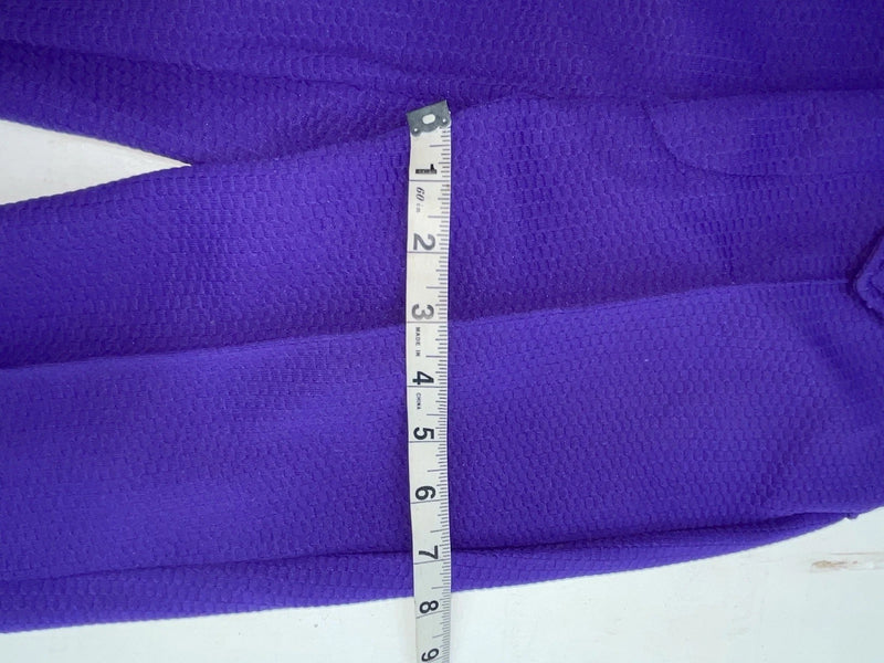 New Vintage Purple Panhandle Slim Polyester Pants #1075 VV-98
