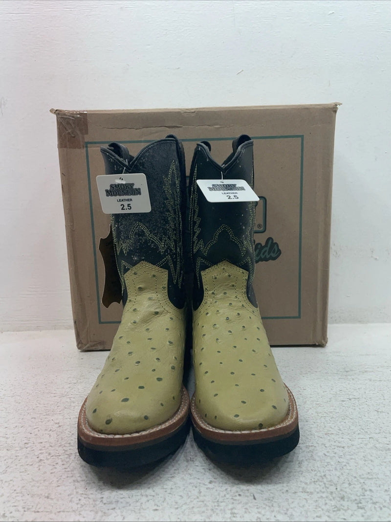 New Kids Green Smoky Mountain Cowboy Boots. 3027 C /.5 2 1/2. 23-148