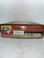 New Men’s Brown Texas Brand Cowboy Boots. 5041 10.5 10 1/2 E E. 7-98