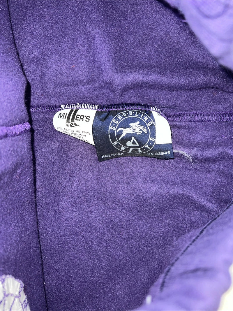 New Women’s Purple Millers Knee Patch Schooling Sweatpants. XL D-45