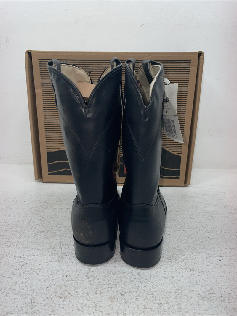 New Youth Navy Laredo Cowboy Boots. 2058 4 M. 2-156