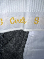 New Vintage Gray Circle S Polyester Pants #CP4776 XX-81