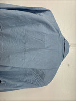 New Men’s Cricket Creek Blue Long Sleeve Button Up Medium MM-98