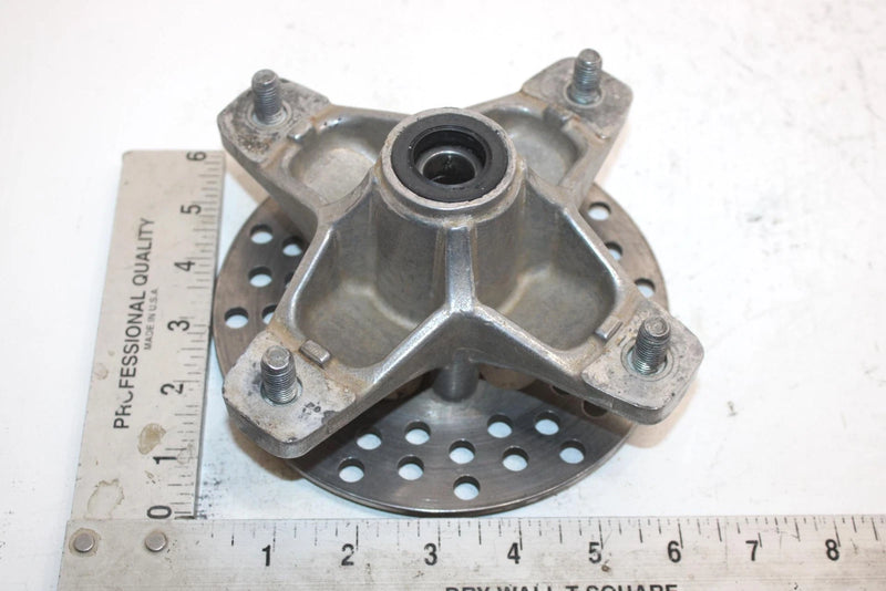 88 Yamaha  Warrior 350 Yfm350xu Oem Front Wheel Hub W/Rotor 1UY-25111-02-00 AY15