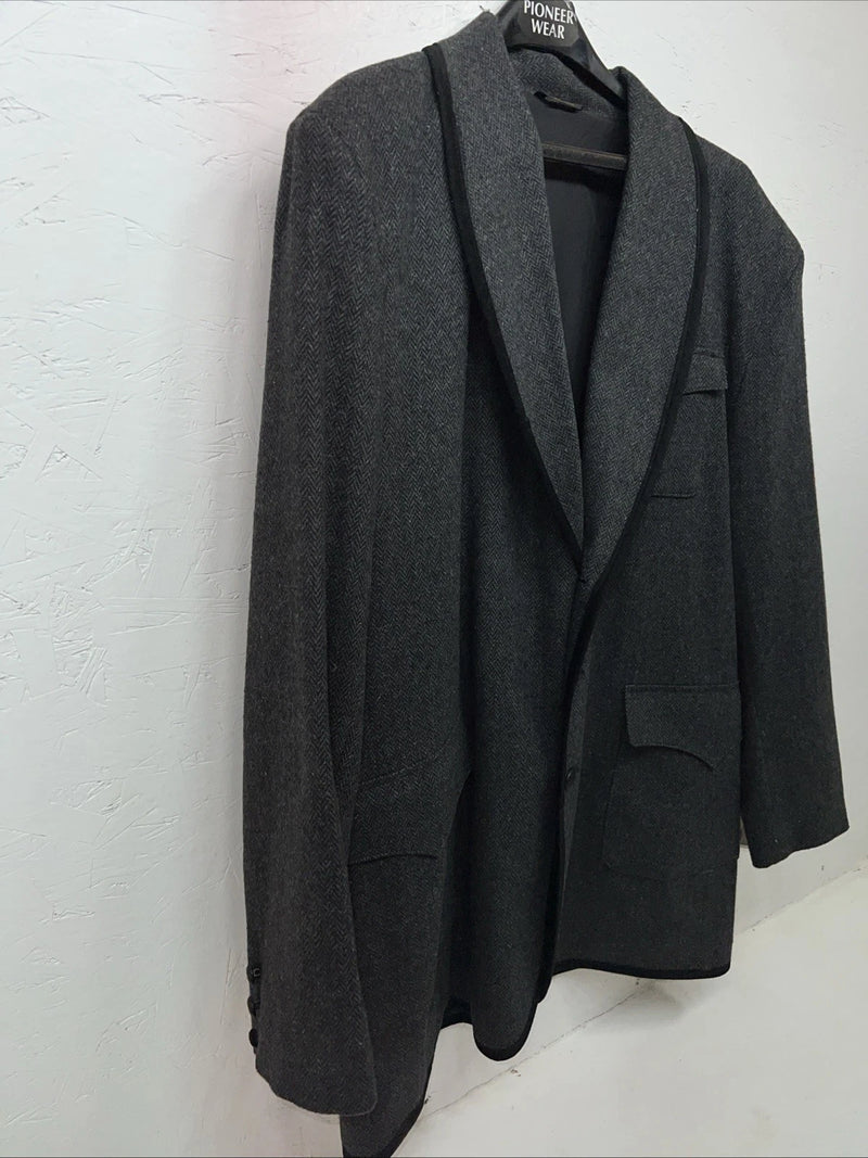 New Men’s Pioneer Wear Gray Suit Jacket 48 #12556 Y-605
