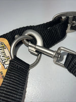 New Tough 1 Black Nylon Halter With Red Hearts Full #50-2031 3C-11