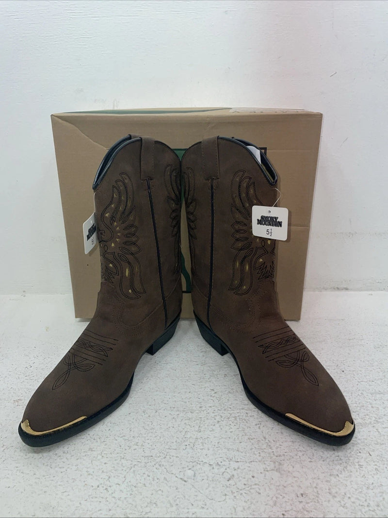 New Women’s Brown Smoky Mountain Cowboy Boots. 1016 J Y 5.5 5 1/2. 2-70