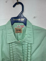 New Women’s Hartman Green Long Sleeve Pearl Small Size 38 TT-132