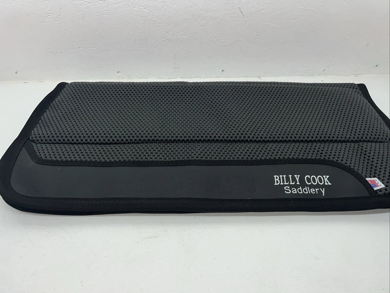New Billy Cook Black Neoprene No Slip Waffle Saddle Pad 32x32 #12285 Pad-1