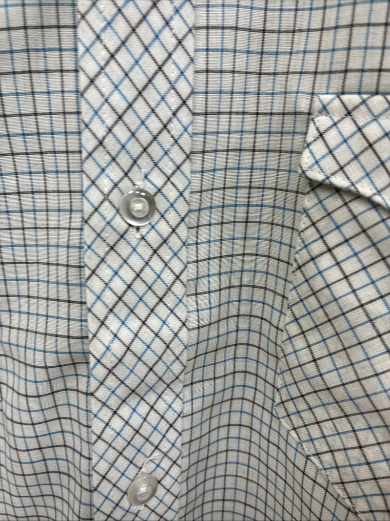 New Men’s Tem Tex White Strip Long Sleeve Button Up Small J-70