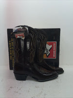 New Men’s Brown Texas Brand Cowboy Boots. 1011 10.5 10 1/2 D. 7-93