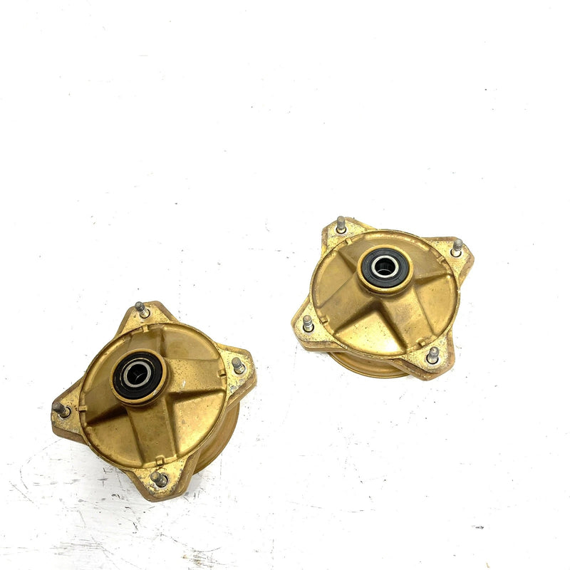 86-88 Yamaha Moto 4 YFM200DX OEM Front Hub Pair 52H-25111-00-4R AY68