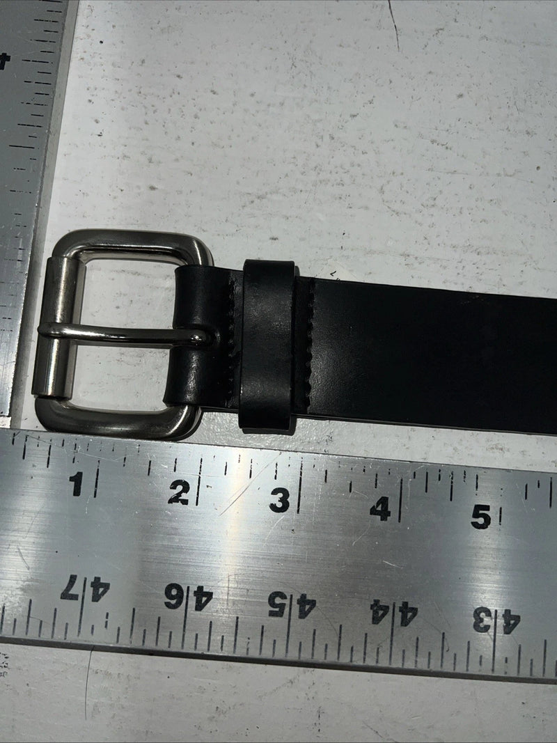 New Badger Black Genuine Leather Belt 34” #B3000 W-16
