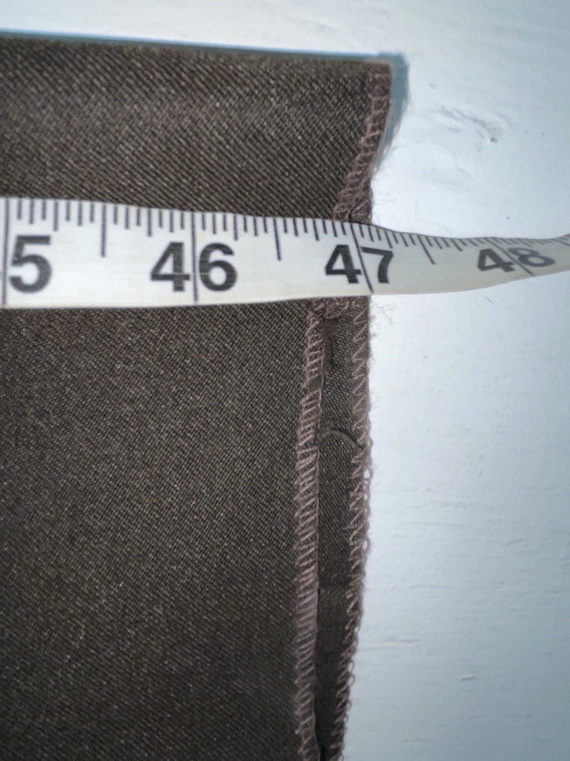 New Vintage Brown Circle S Polyester Pants #9321 3A-120