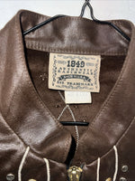New Women’s 1849 Authentic Ranchwear Brown Western Show Short Jacket Small H-602