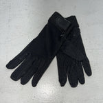 New Black Children Tuff Mate Riding And Show Gloves With Mini Dots XS E-500