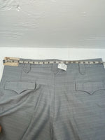 New Vintage Gray Circle S Polyester Pants #7942 OO-24
