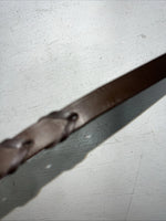 New Silver Fox Brown Genuine Leather 60” Braided English Reins #20-1441-7-0 Y-20