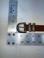 New Brown Genuine Leather Field Manor XL Belt #17730 JJ-14