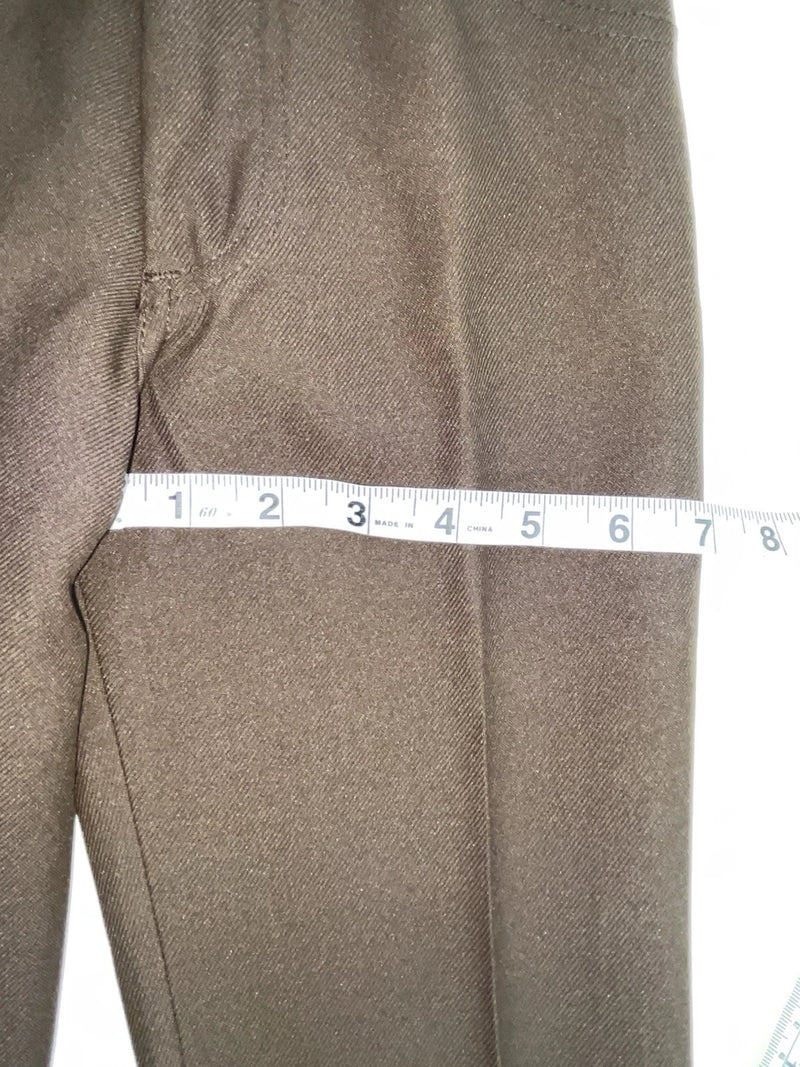 New Vintage Brown Dickson Jenkins Polyester Pants #5991 ZZ-88