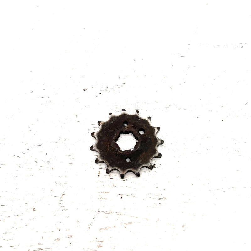 87-04 Yamaha Warrior 350 YFM350X OEM 15T Front Sprocket 93834-13206-00 AY67