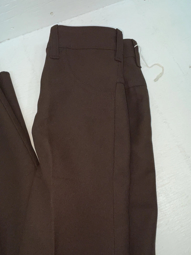 New Vintage Brown Dickson Jenkins Polyester Pants #9928 VV-55