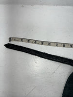 New Black Tough 1 Show Chaps With Fringe Adjustable Waist 46” N-48
