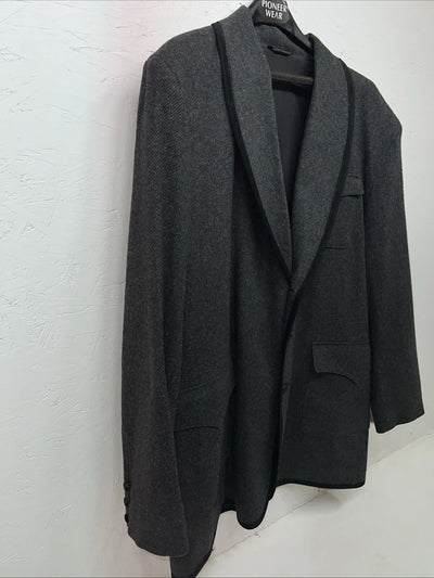 New Men’s Pioneer Wear Gray Suit Jacket 44 #12562 W-600