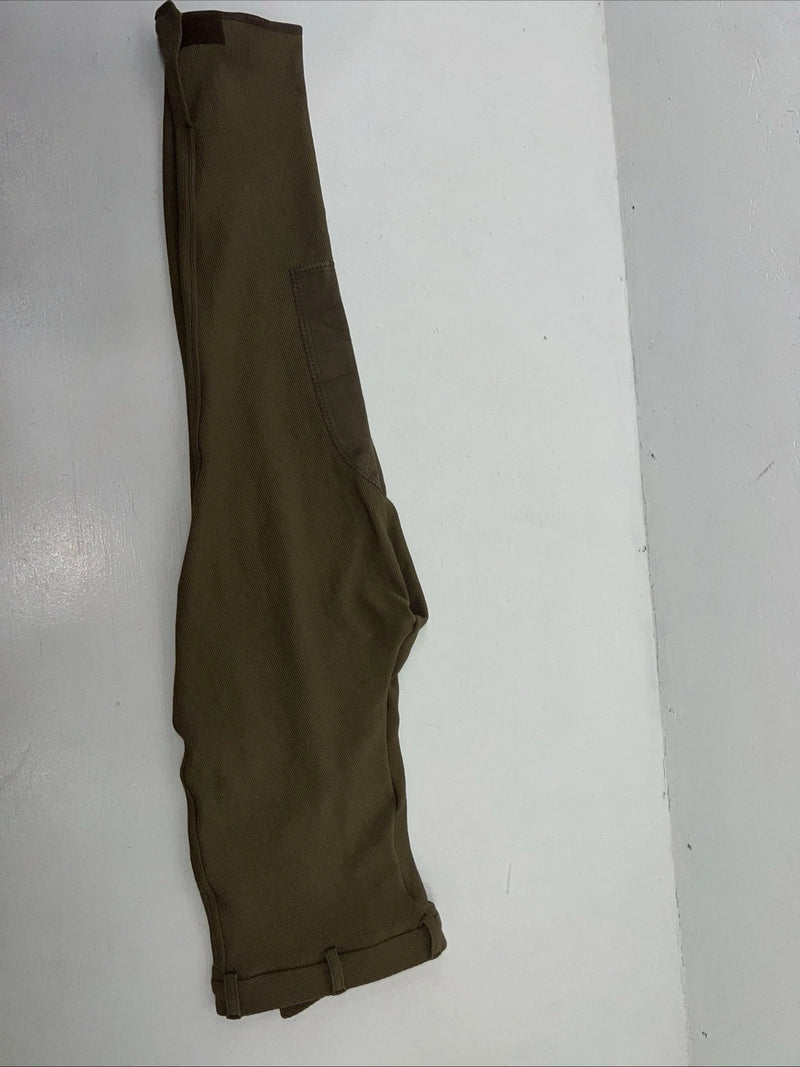 New Women’s Brown Sport Riders Classic Knee Patch Breeches. 34 R 041565 D-89
