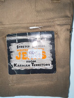 New Vintage Brown Karman Polyester Pants XX-64