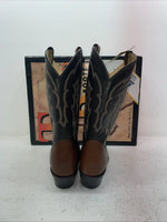 New Men’s Brown Texas Brand Cowboy Boots. 7911 9 D. 4-101