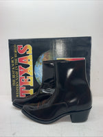 New Men’s Brown Texas Brand Cowboy Boots. M 353 9.5 9 1/2 D. 6-86