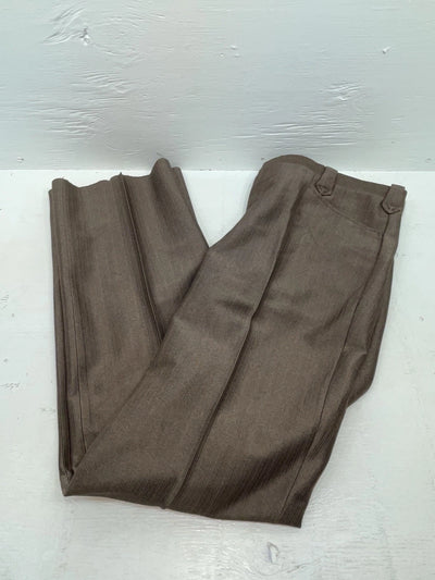New Vintage Brown Circle S Polyester Pants #CP5091 XX-77