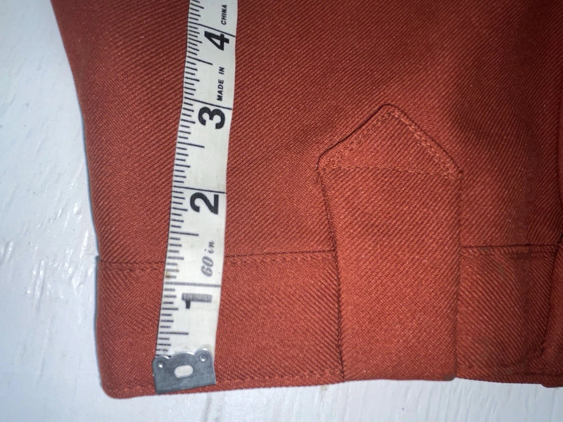 New Vintage Red Panhandle Slim Polyester Pants #735 VV-103