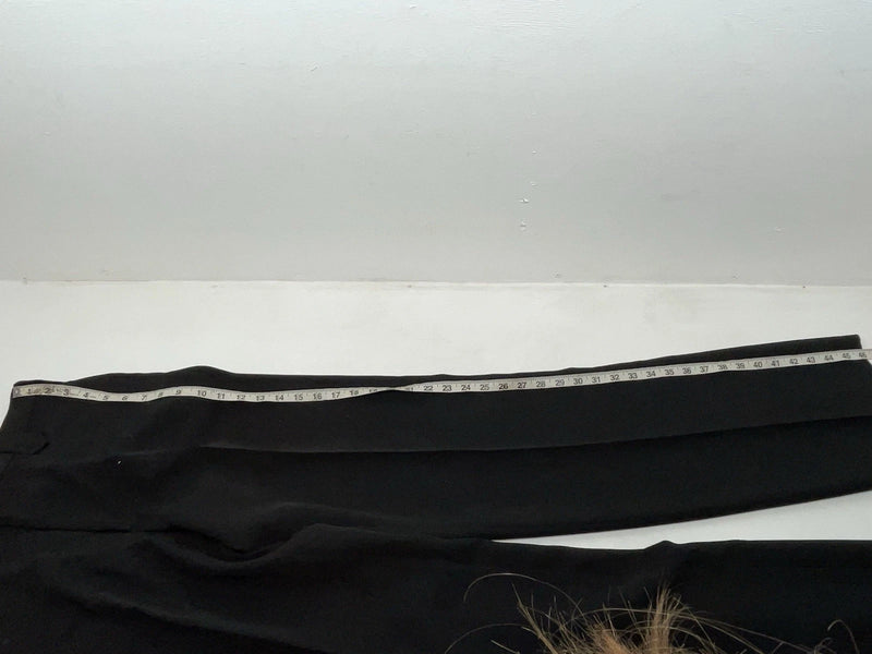 New Vintage Black Circle S Polyester Pants #CP4793 OO-100