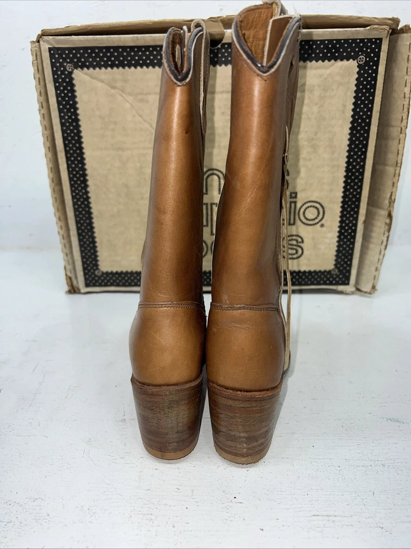 New Women Brown Capezio Cowboy Boots. L 401 5 M. 20-99