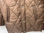 New Women Brown Western Fashion Puffer Jacket 14 RR-34