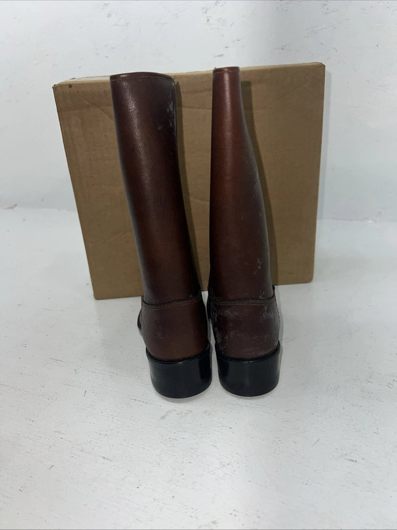 New Children’s Brown Rodeo Cowboy Boots. 13 D. 24-86