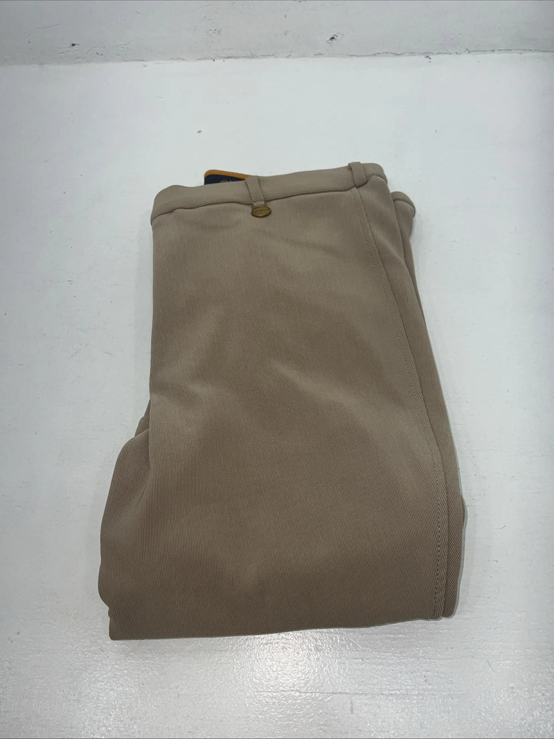 New Women’s Tan Ovation Low Rise English Riding Breeches. 34 R D-82 