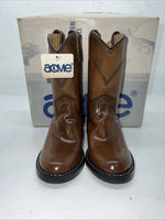 New Children’s Brown Acme Cowboy Boots. 03124 9.5 9 1/2 D 24-23
