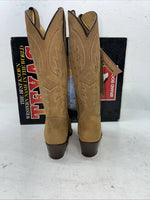 New Woman’s Brown Texas Brand Cowboy Boots. 4906 7 M. 17-5