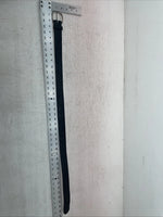 New Black Genuine Leather Tooled Belt 34” #JC608 Z-4