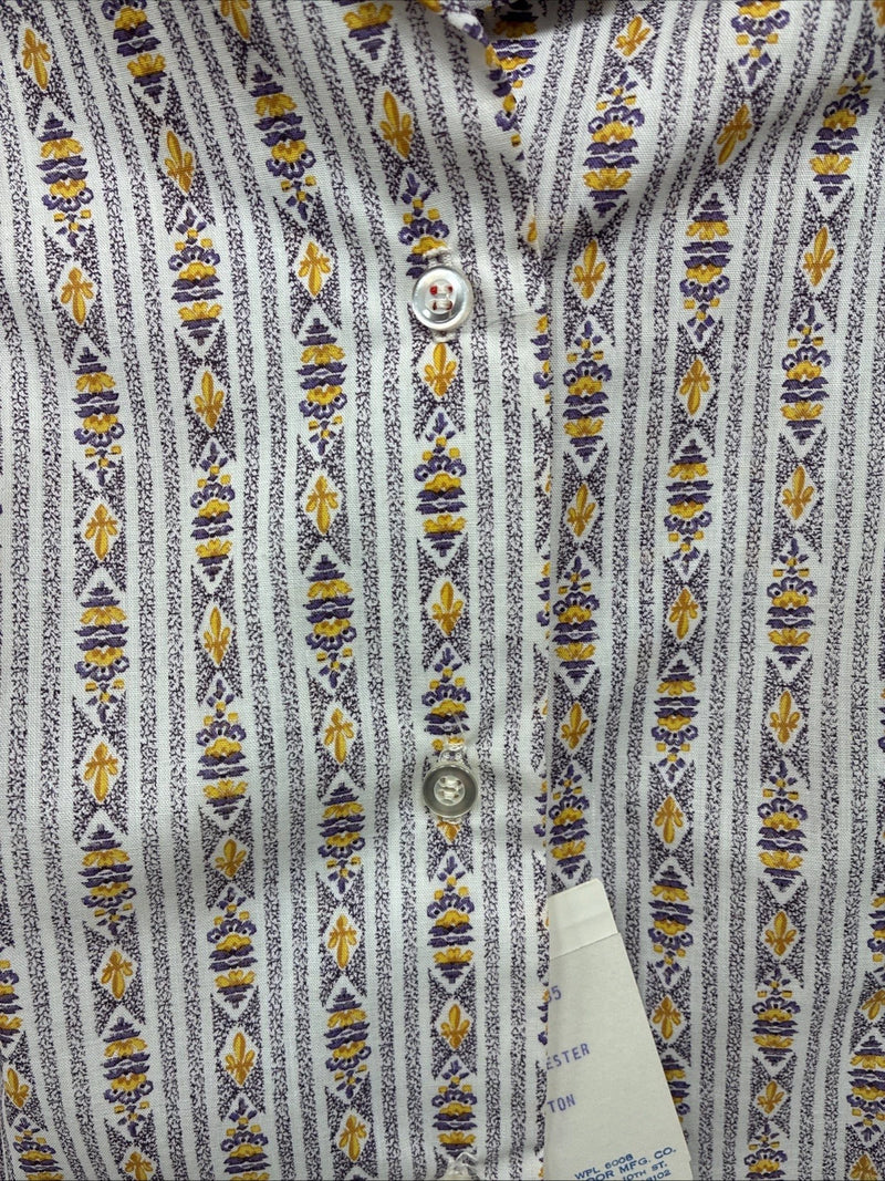 New Kids Panhandle Multicolor Design Long Sleeve Button Up Size 16 CC-99