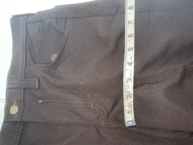 New Vintage Brown Lee Polyester Pants #2004021 OO-69