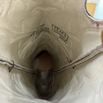 New Women’s Tan Texas Brand Cowboy Boots. L195 6 M. 20-83
