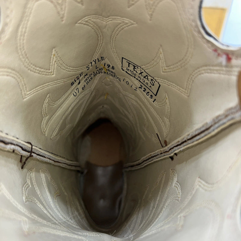 New Women’s Tan Texas Brand Cowboy Boots. L195 6 M. 20-83