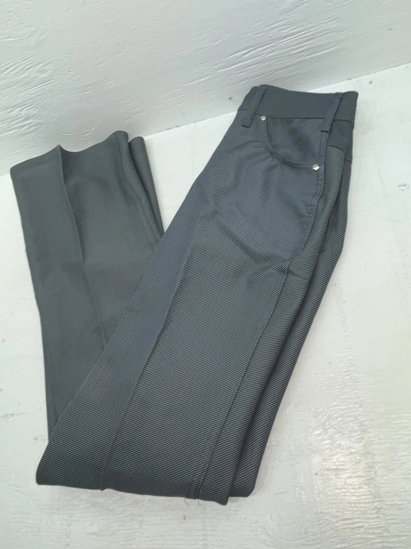 New Vintage Blue Speckled Miller Polyester Pants #2624 3A-19