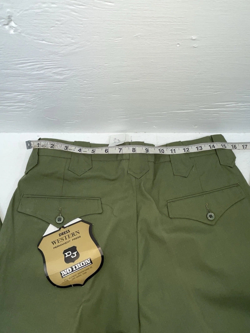 New Vintage Green Dickson Jenkins Polyester Pants #2117 OO-26